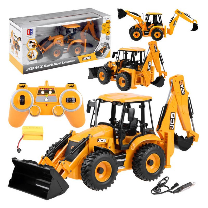 RC0578 RC Stavebný bager - JCB 4CX