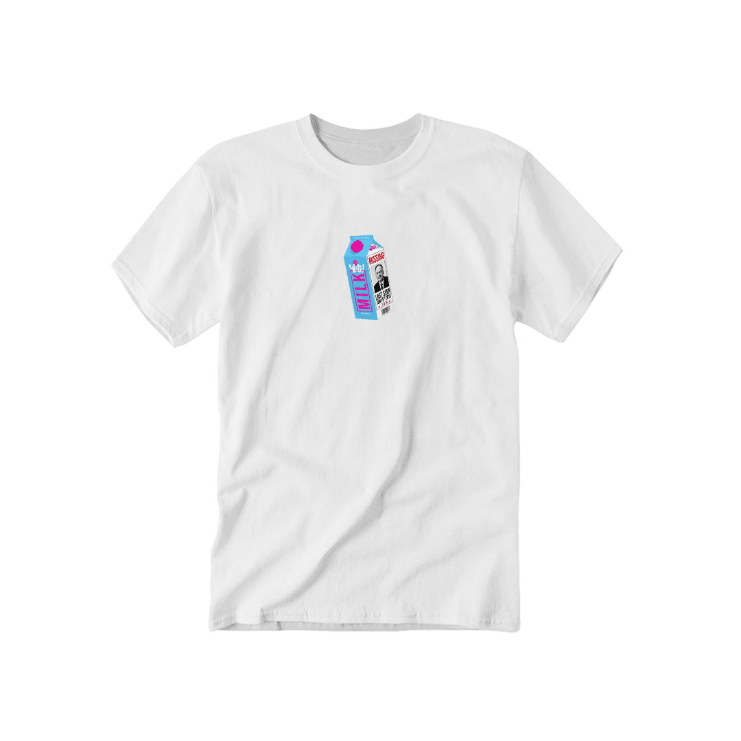 WIG tričko MISS!NG Kiska Biela S