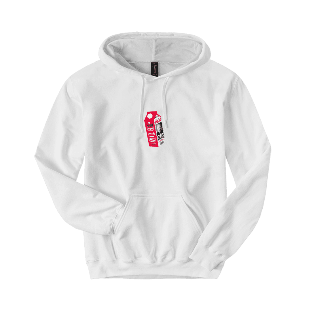 WIG mikina MISS!NG Kováč Biela S