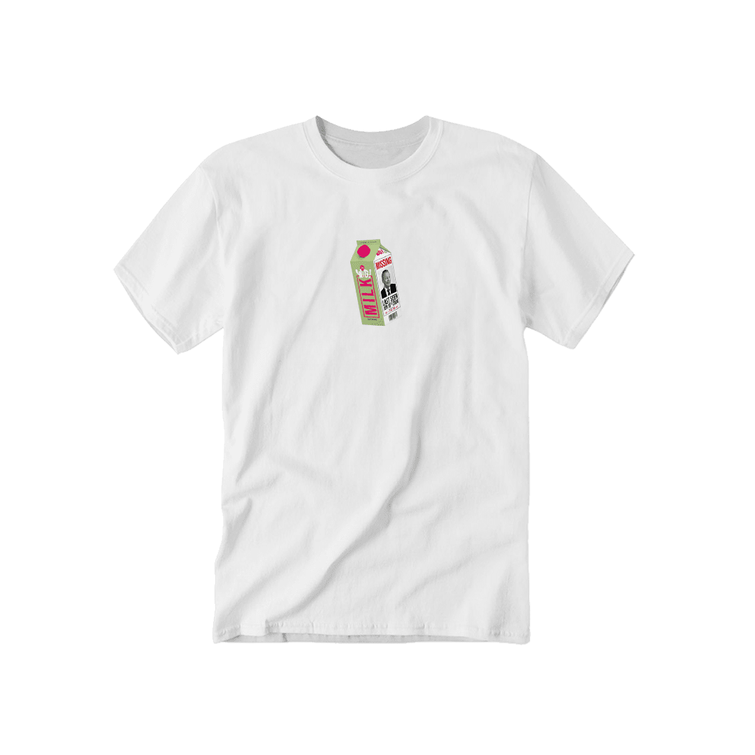 WIG tričko MISS!NG Schuster Biela S