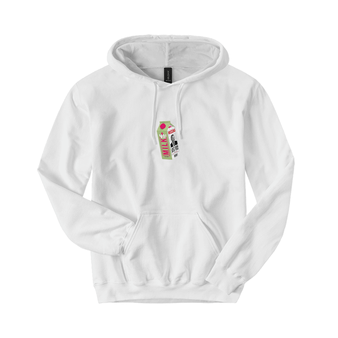 WIG mikina MISS!NG Schuster Biela S