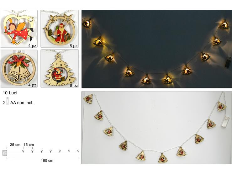 MAKRO - Reťaz vianočná LED různé druhy