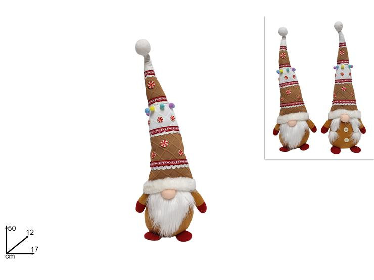 MAKRO - Škriatok vianočný 50cm různé druhy