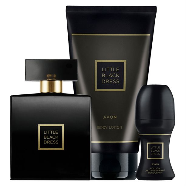 AVON Little Black Dress EDP Sada 3dílná
