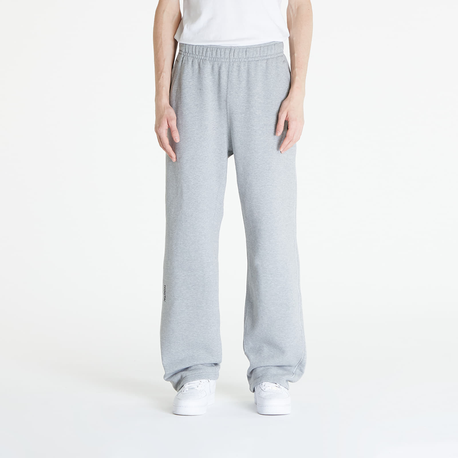 Kalhoty Nike x NOCTA M NRG CS Fleece Pants Dark Grey Heather/ Matte Silver/ Black L