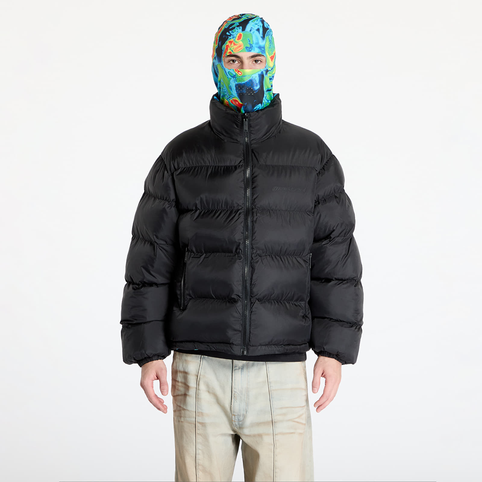 Bunda Wasted Paris Fusion Puffer Jacket Black L