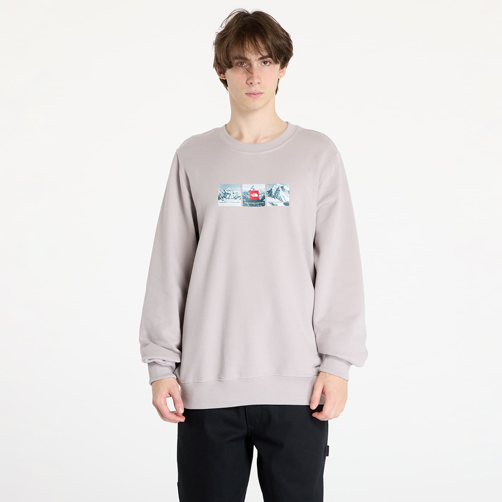 Mikina The North Face Crew Expedition System Moonstone Grey S
