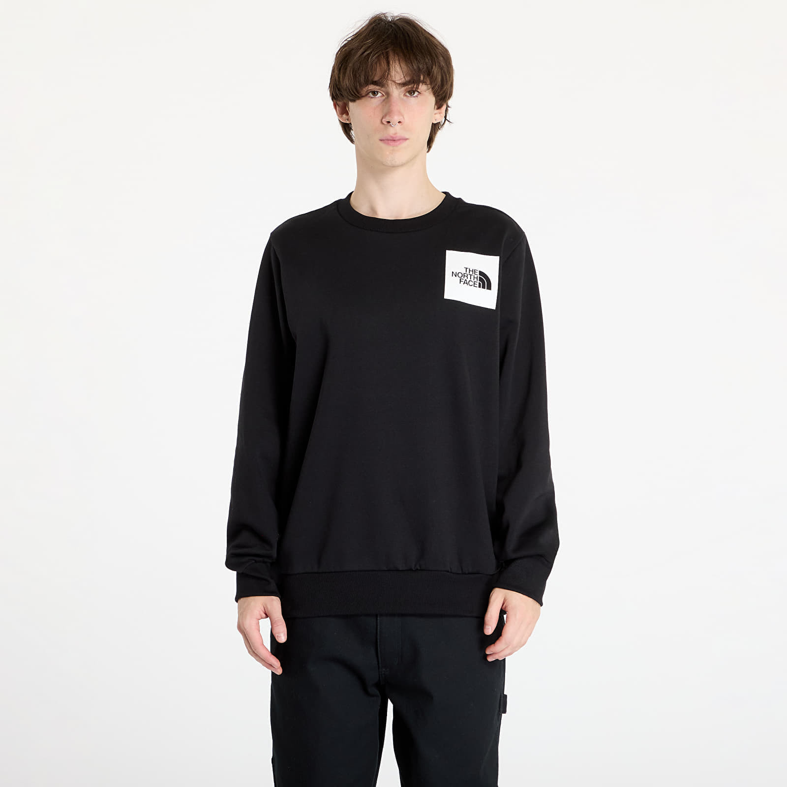 Mikina The North Face Fine Crewneck Sweatshirt TNF Black M