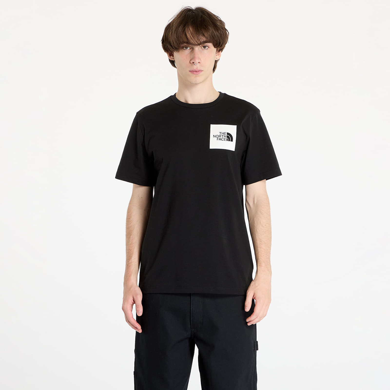Tričko The North Face Ss Fine Tee TNF Black XL