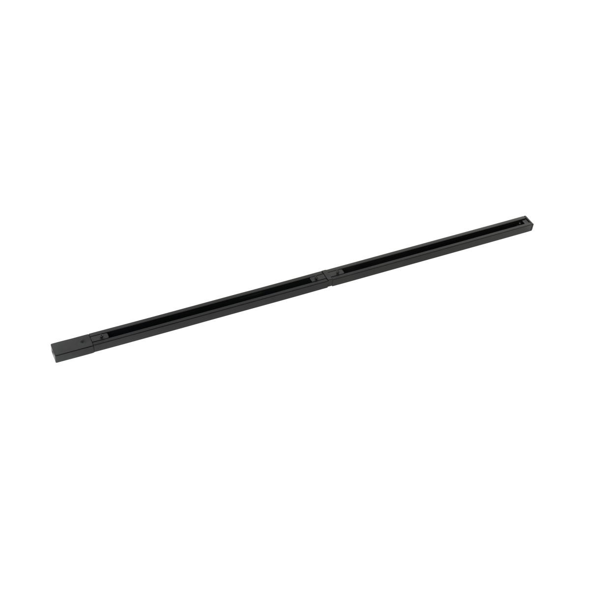 Moderný 1-fázový koľajnicový systém čierny 50 cm Sada 2 - Iconic