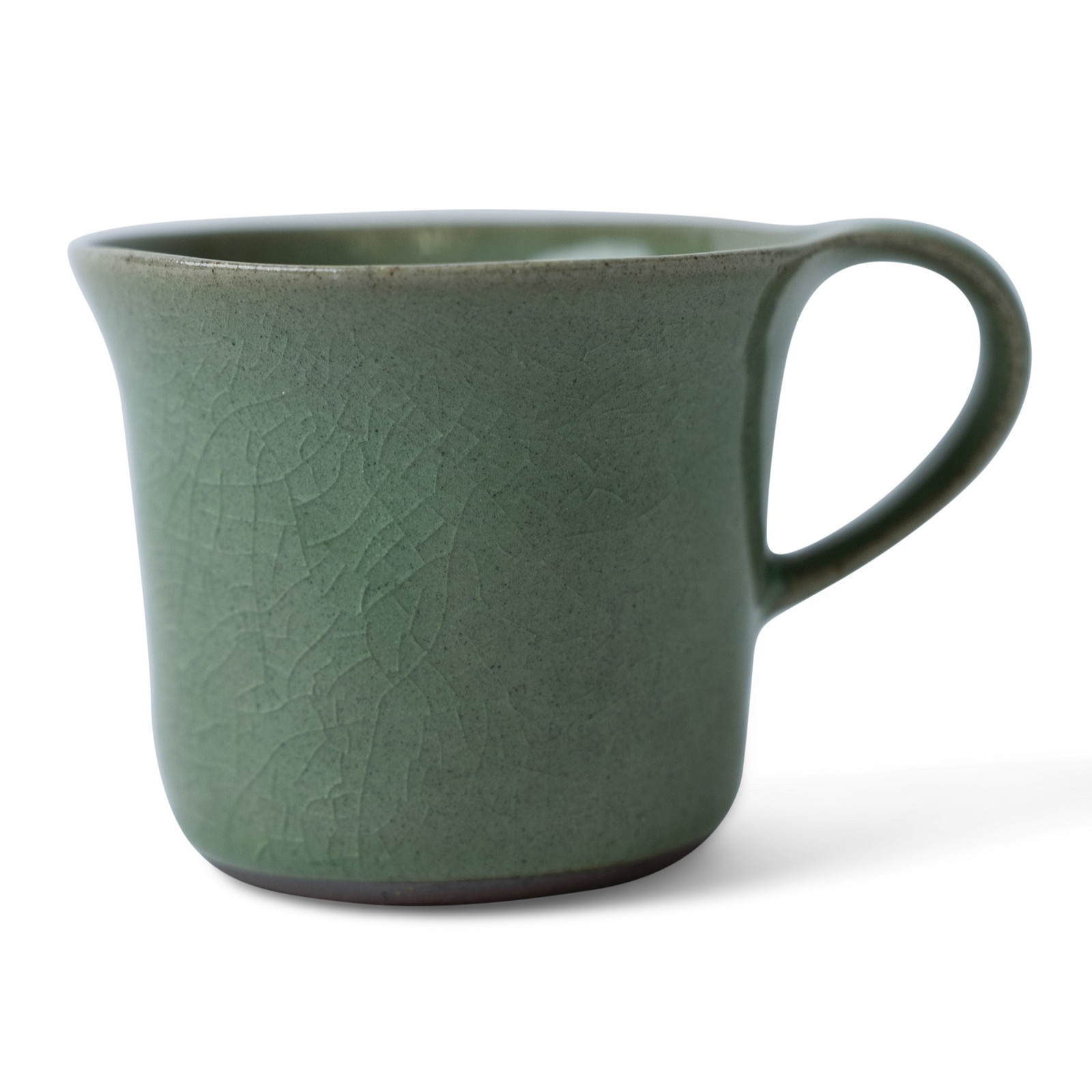 Šálka 150 ml, zelená, keramika, MIJ