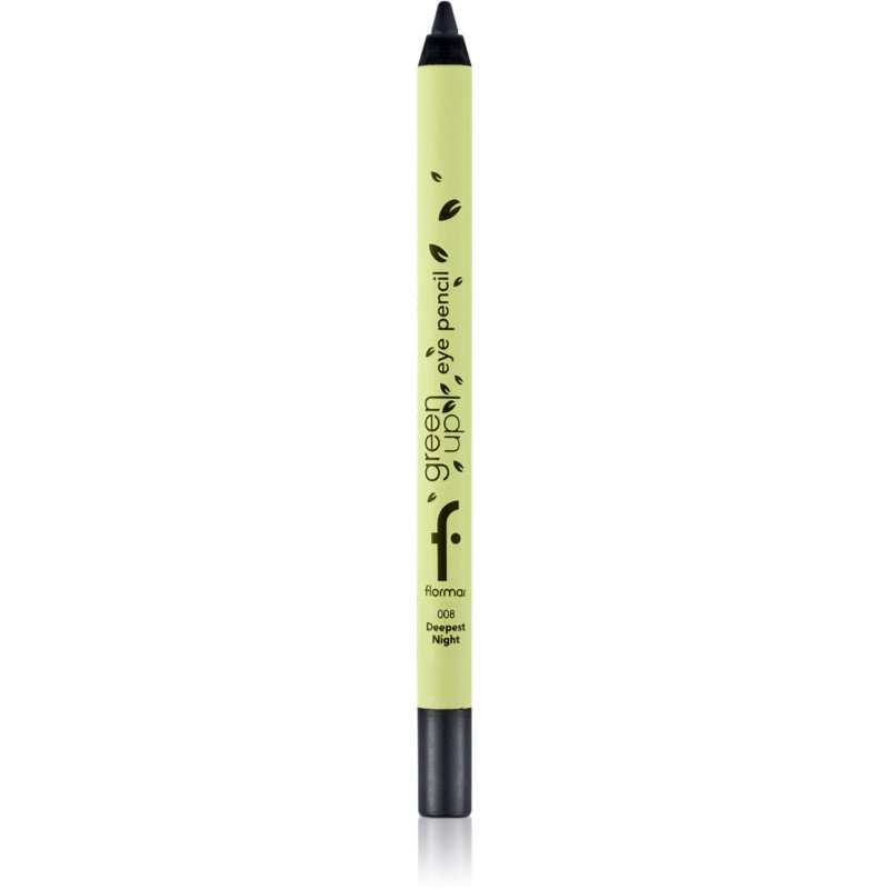 flormar Green Up Eye Pencil ceruzka na oči odtieň 008 Deepest Night 1.2 g