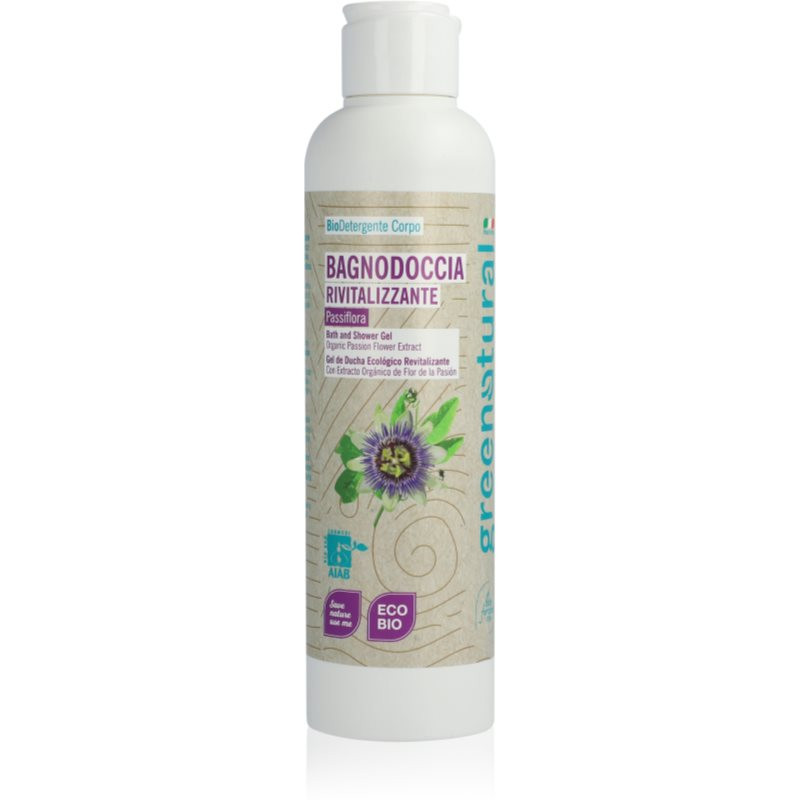 Greenatural Body Wash Maracuja & Passion Fruit revitalizačný sprchový gél 250 ml