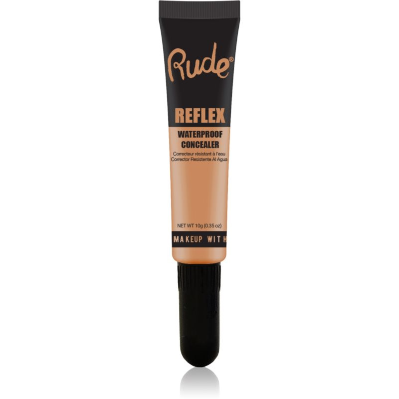 Rude Cosmetics Reflex Waterproof Concealer vodeodolný korektor pre plné krytie odtieň Honey 08 10 g