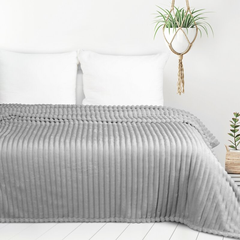 ArtFir Deka SOFT | strieborná 200 x 220 cm