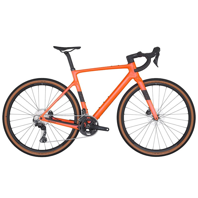 Gravel bicykel Scott Addict Gravel 40 orange