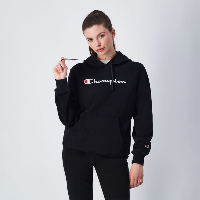 Champion Dámska mikina Big Logo Slim Fit Black  LL