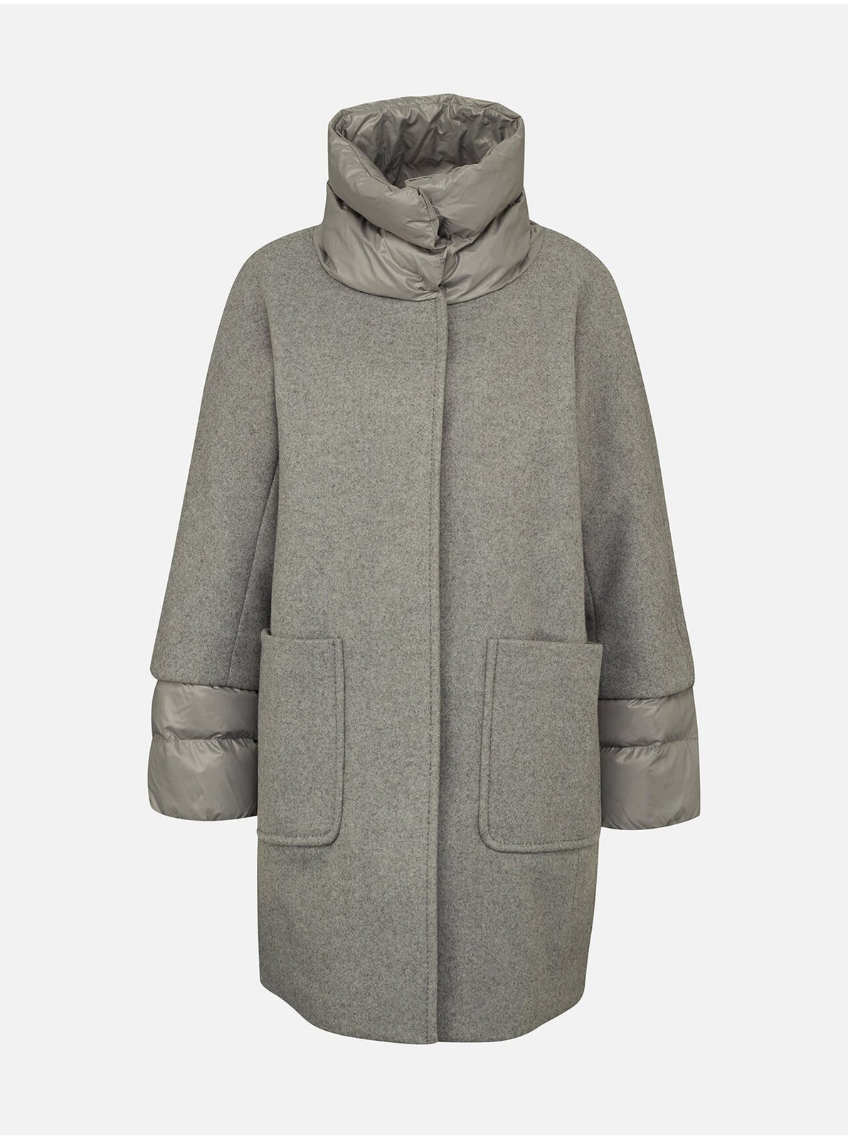 Šedá dámska bunda Geox Diamanta