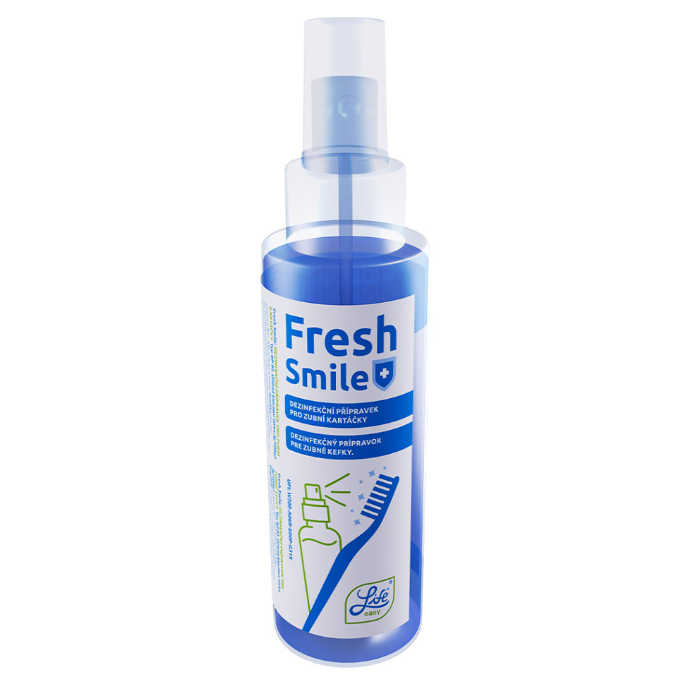 EASY LIFE Fresh Smile Dezinfekčný prostriedok na zubnú kefku 100 ml