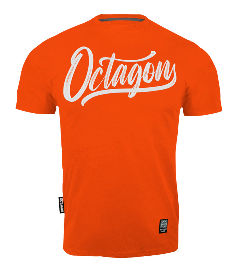 Tričko pánske Octagon Retro - oranžové, M