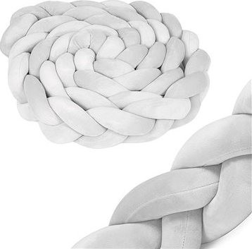 Ricokids nárazník do postieľky 3 m sivý