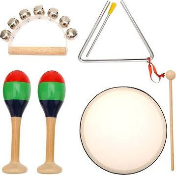 Hudobná sada s rumbaguľami