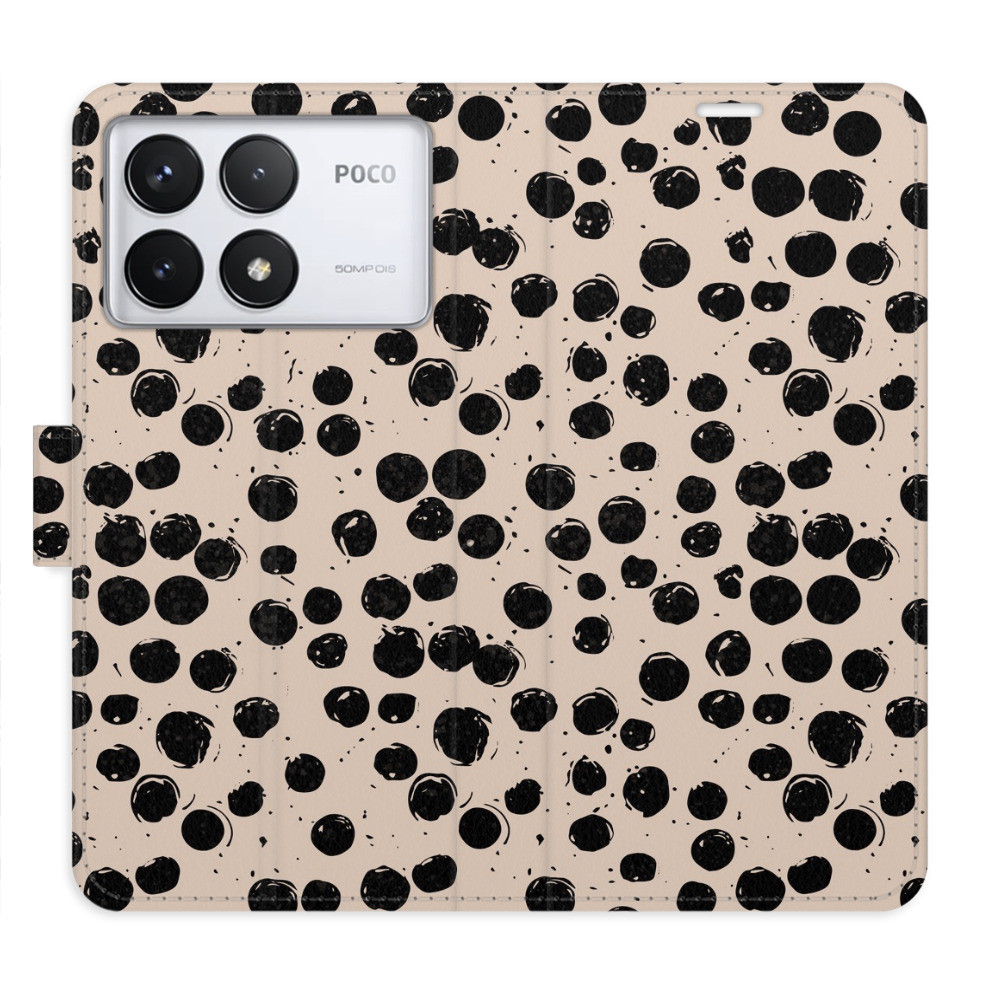 Flipové puzdro iSaprio - Dotted 02 - Poco F6 Pro
