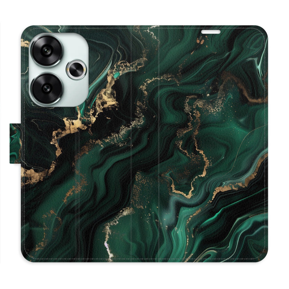 Flipové puzdro iSaprio - Emerald 02 - Poco F6