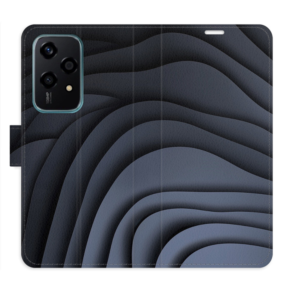 Flipové puzdro iSaprio - Dark Waves - Honor 200 Lite