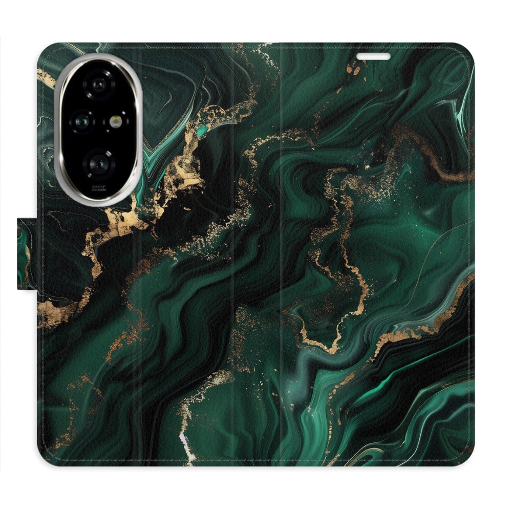 Flipové puzdro iSaprio - Emerald 02 - Honor 200 Pro