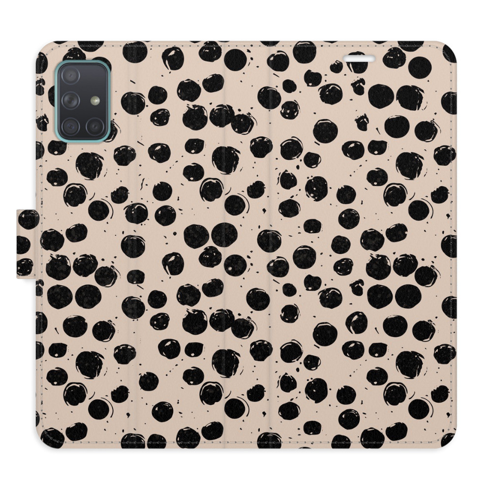 Flipové puzdro iSaprio - Dotted 02 - Samsung Galaxy A71