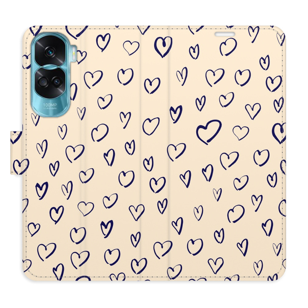 Flipové puzdro iSaprio - Heart Light 02 - Honor 90 Lite 5G