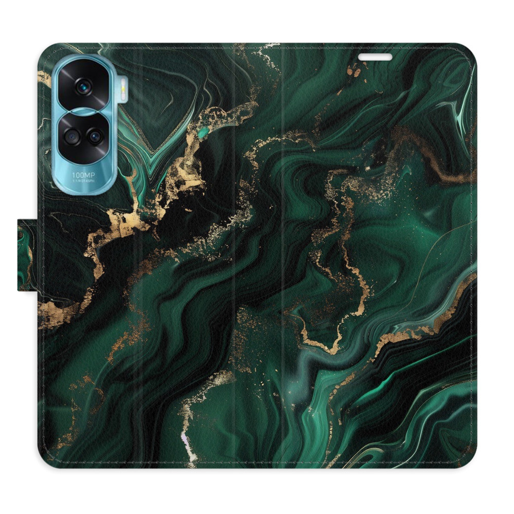 Flipové puzdro iSaprio - Emerald 02 - Honor 90 Lite 5G