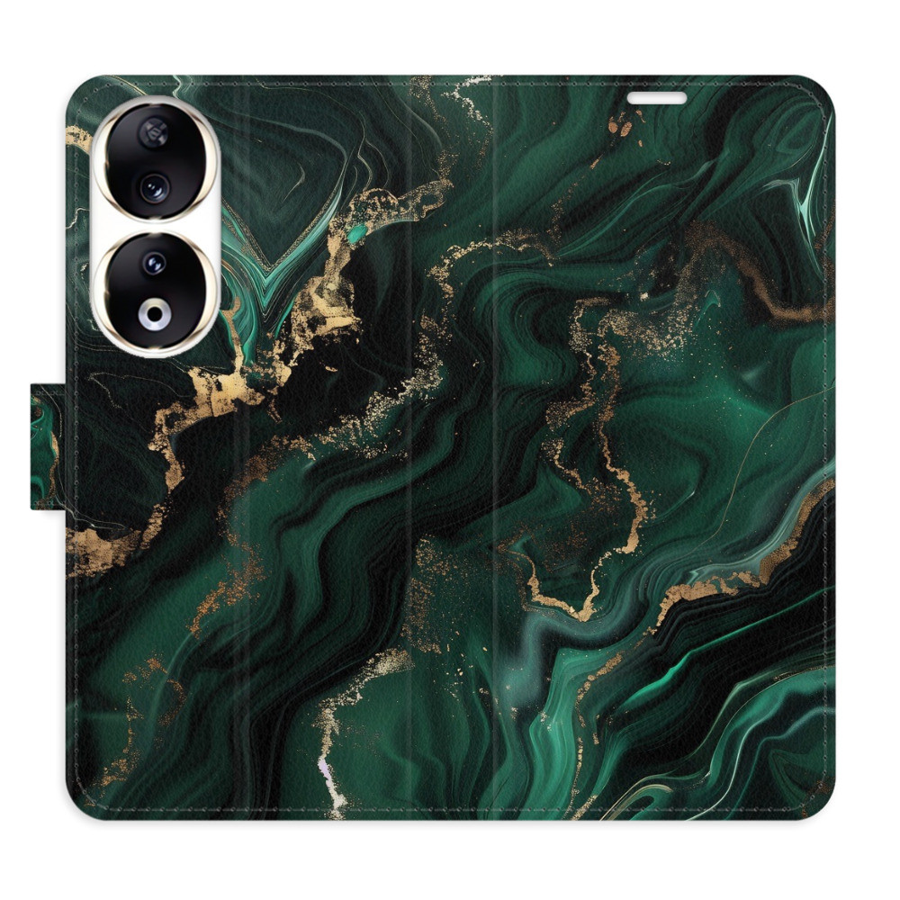 Flipové puzdro iSaprio - Emerald 02 - Honor 90 5G