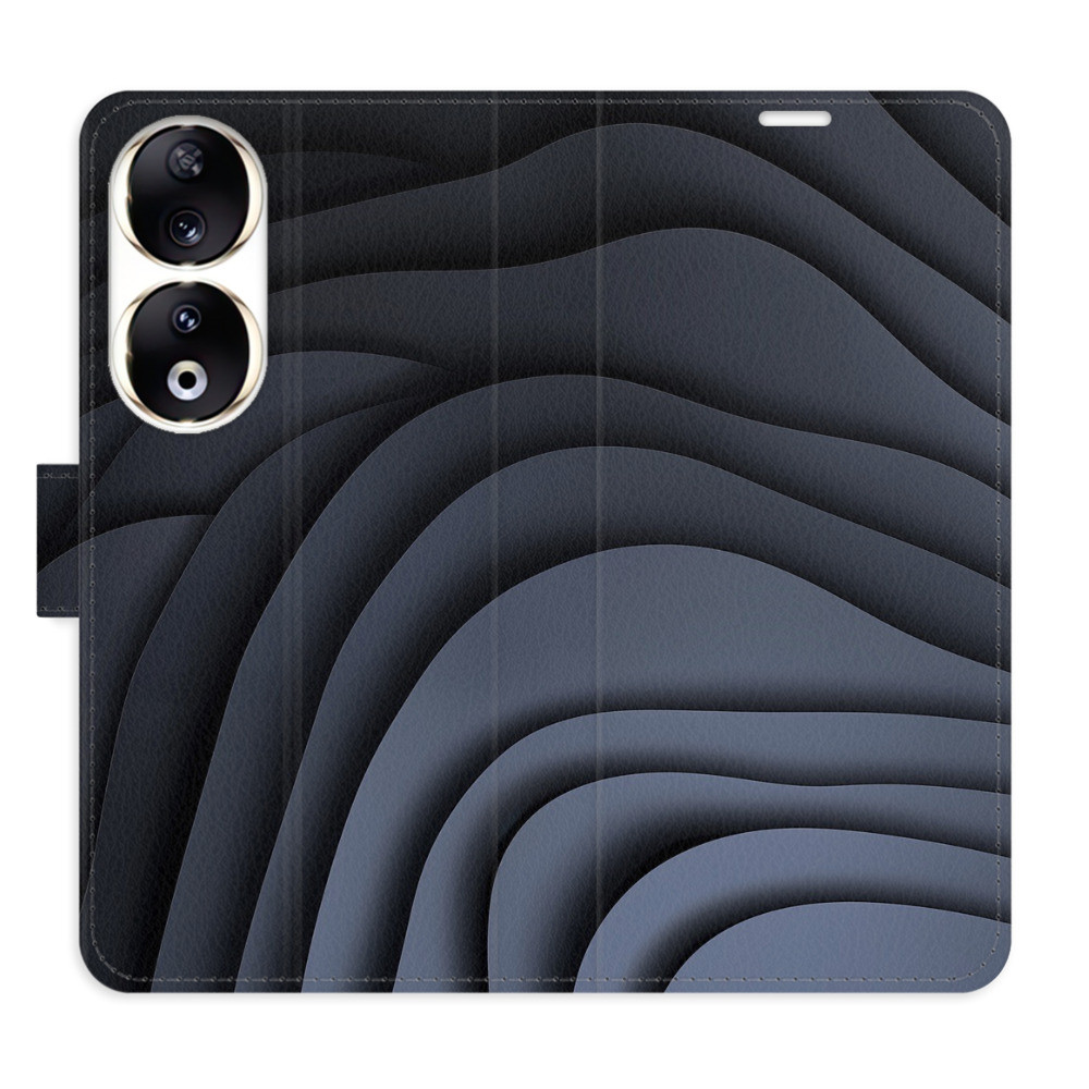 Flipové puzdro iSaprio - Dark Waves - Honor 90 5G