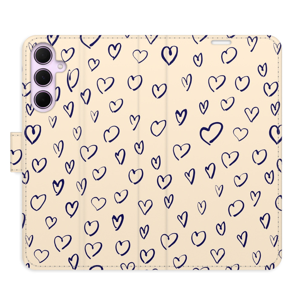 Flipové puzdro iSaprio - Heart Light 02 - Samsung Galaxy A35 5G