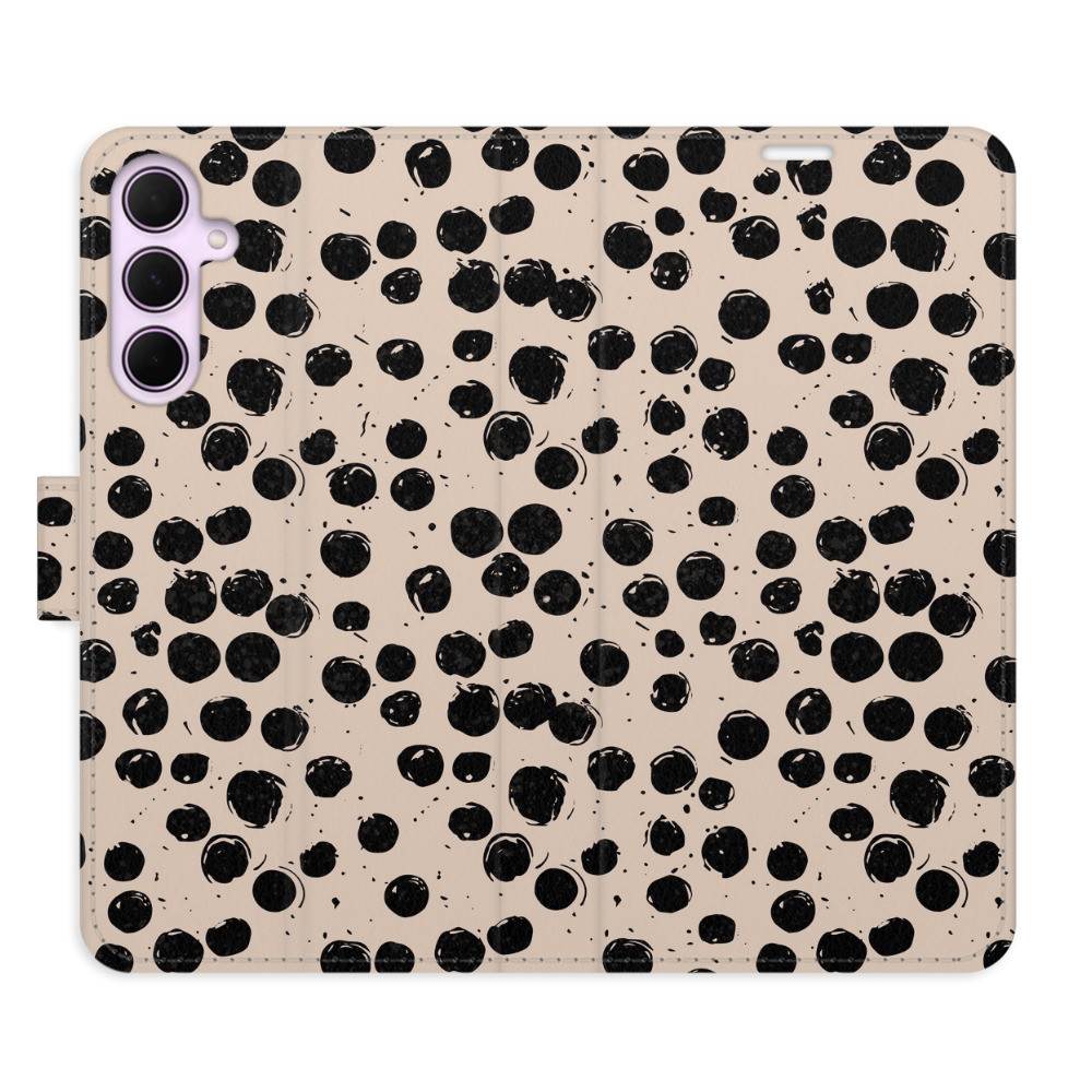 Flipové puzdro iSaprio - Dotted 02 - Samsung Galaxy A35 5G