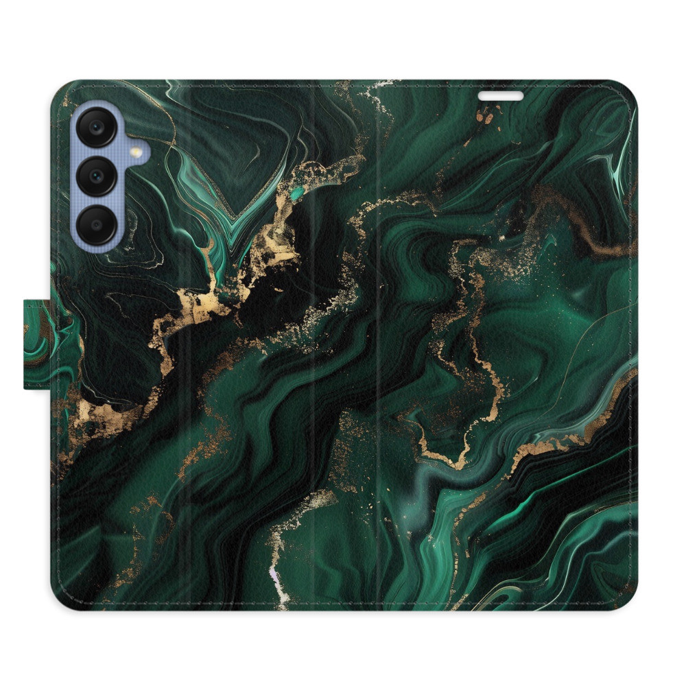Flipové puzdro iSaprio - Emerald 02 - Samsung Galaxy A25 5G