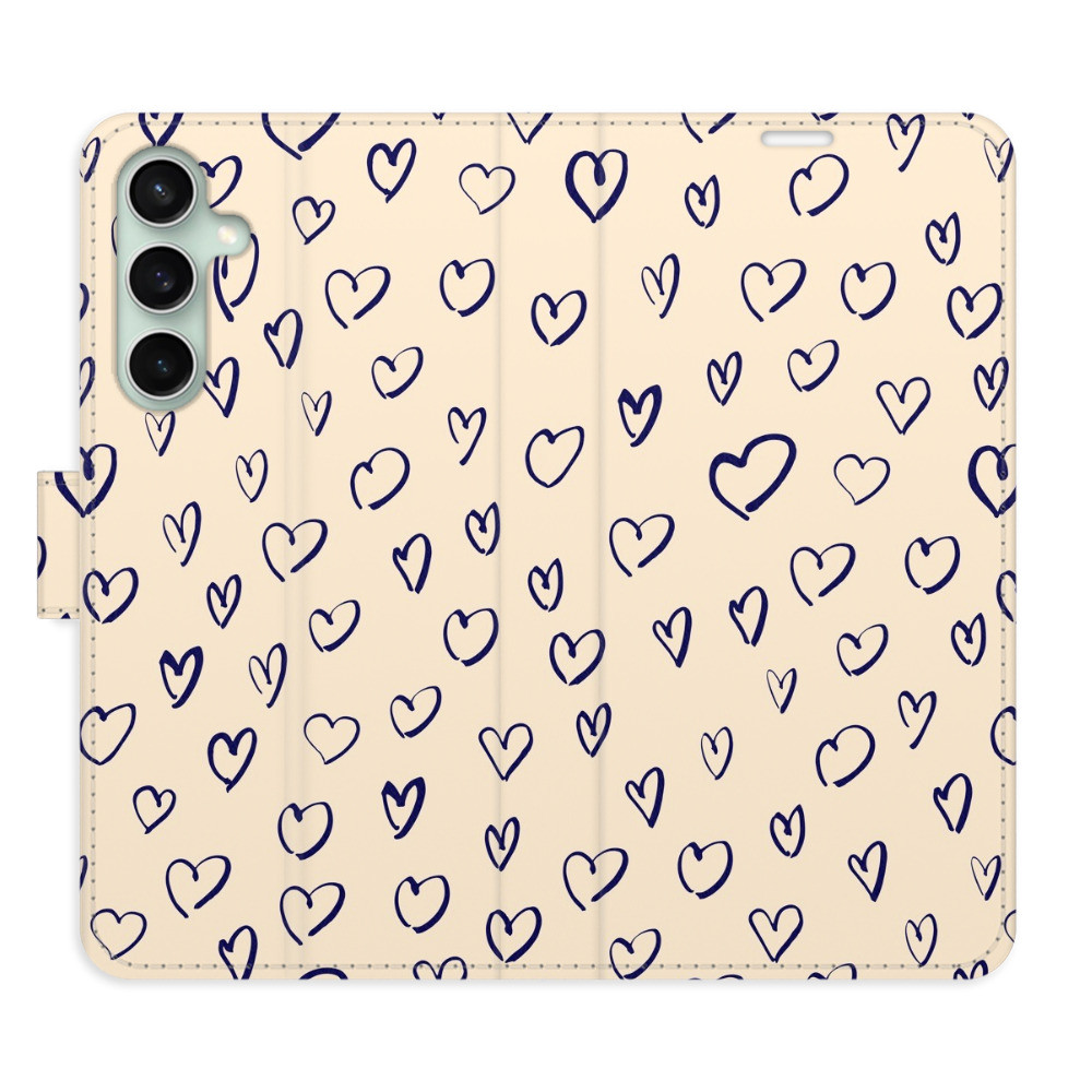 Flipové puzdro iSaprio - Heart Light 02 - Samsung Galaxy S23 FE