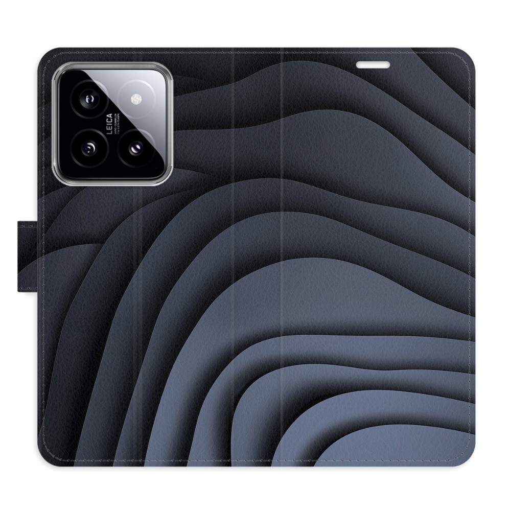 Flipové puzdro iSaprio - Dark Waves - Xiaomi 14