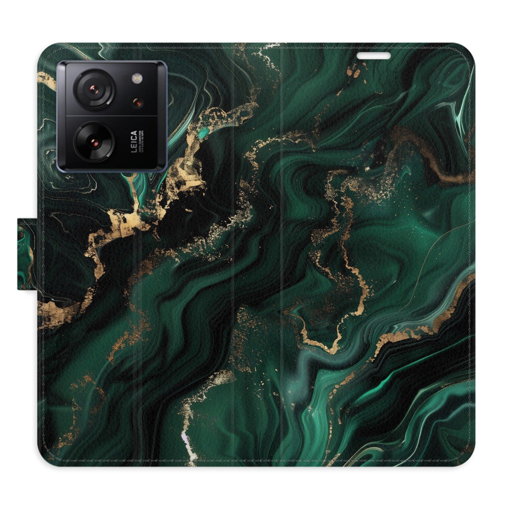 Flipové puzdro iSaprio - Emerald 02 - Xiaomi 13T / 13T Pro
