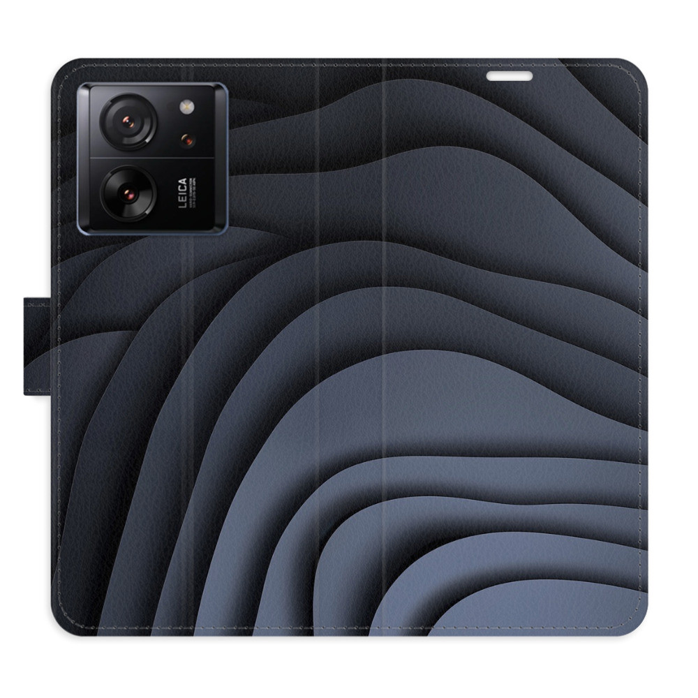 Flipové puzdro iSaprio - Dark Waves - Xiaomi 13T / 13T Pro