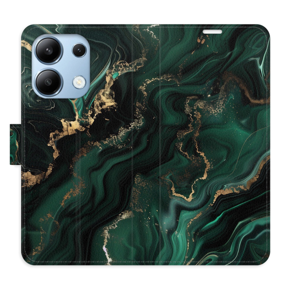 Flipové puzdro iSaprio - Emerald 02 - Xiaomi Redmi Note 13