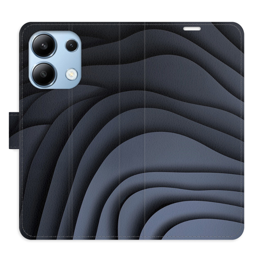 Flipové puzdro iSaprio - Dark Waves - Xiaomi Redmi Note 13