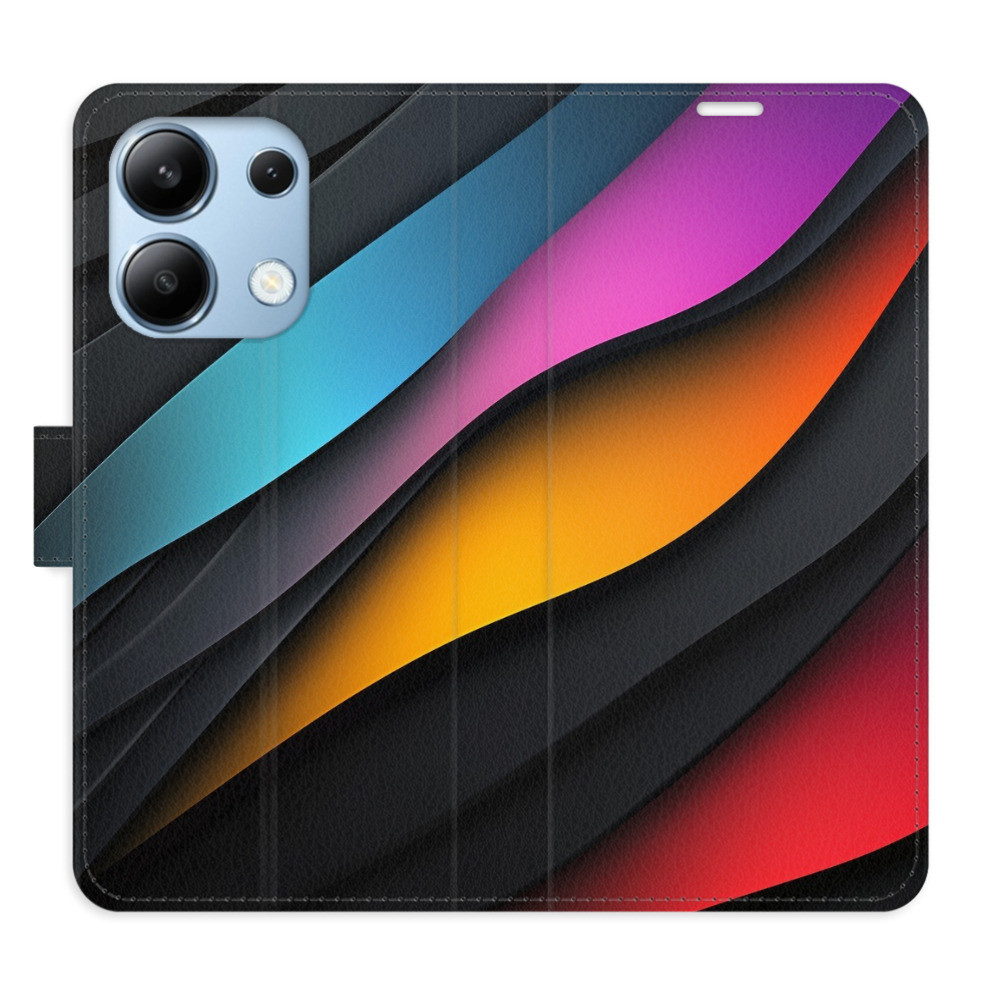 Flipové puzdro iSaprio - Color Waves - Xiaomi Redmi Note 13
