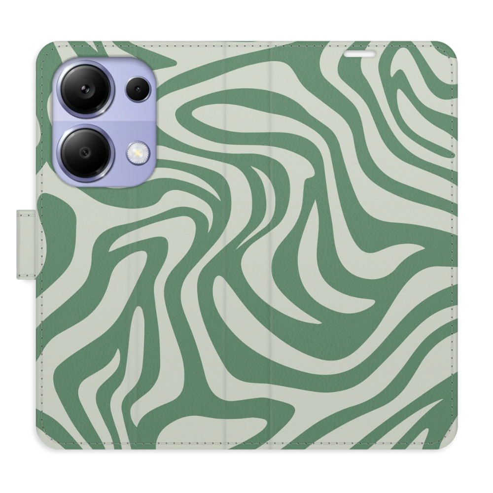Flipové puzdro iSaprio - Zebra Green 02 - Xiaomi Redmi Note 13 Pro