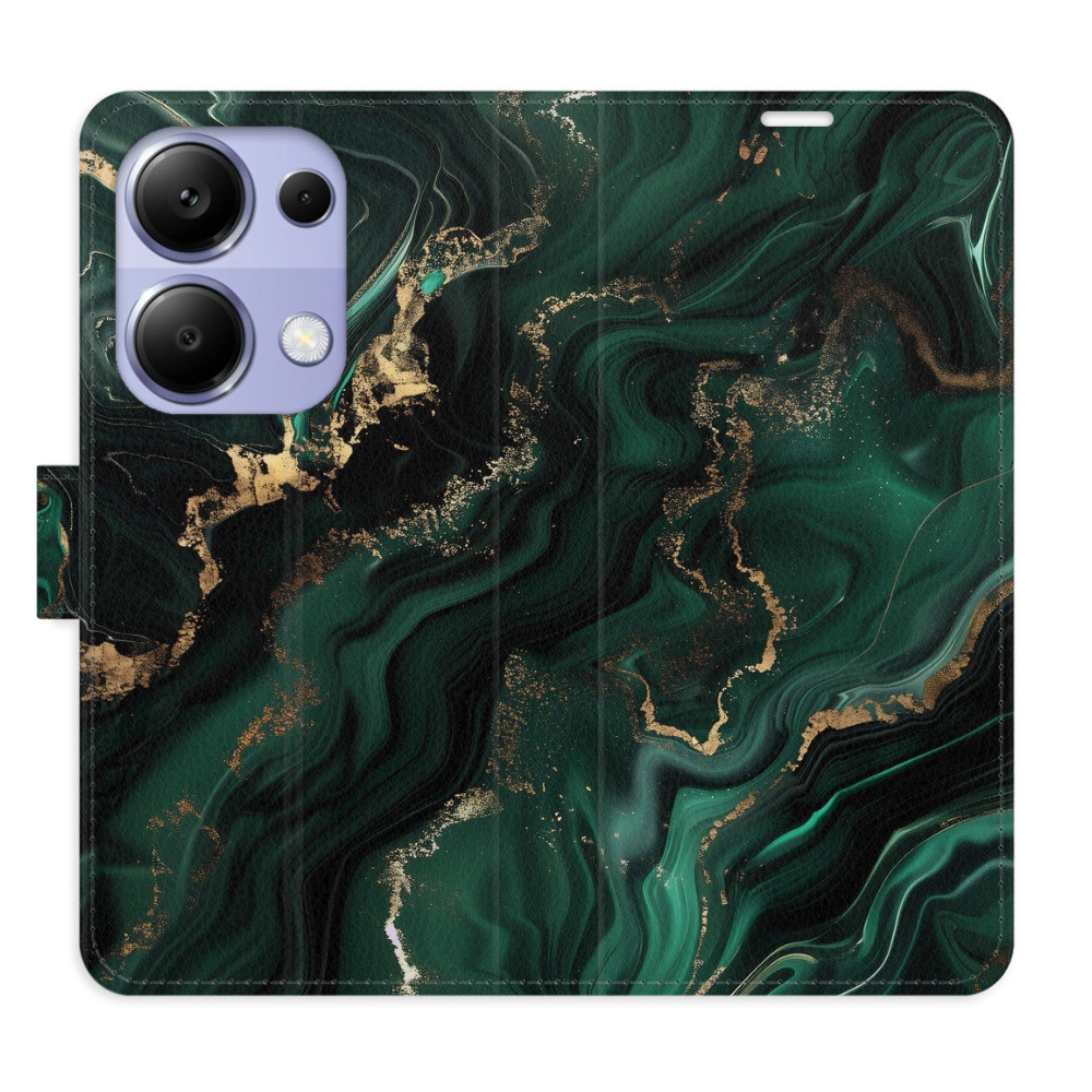 Flipové puzdro iSaprio - Emerald 02 - Xiaomi Redmi Note 13 Pro