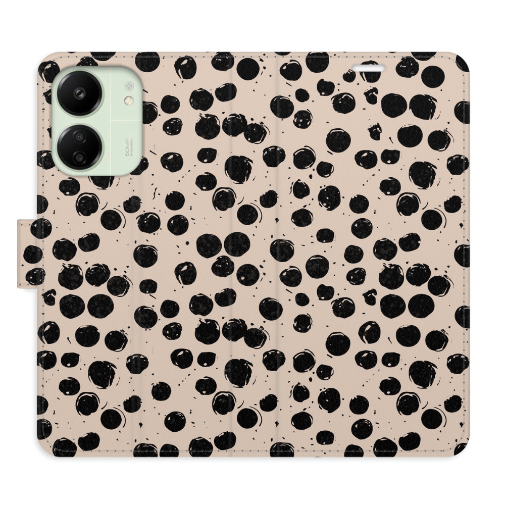 Flipové puzdro iSaprio - Dotted 02 - Xiaomi Redmi 13C