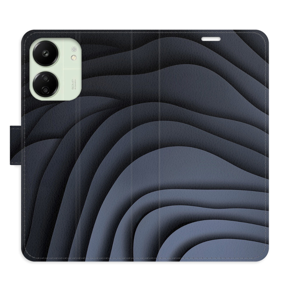 Flipové puzdro iSaprio - Dark Waves - Xiaomi Redmi 13C