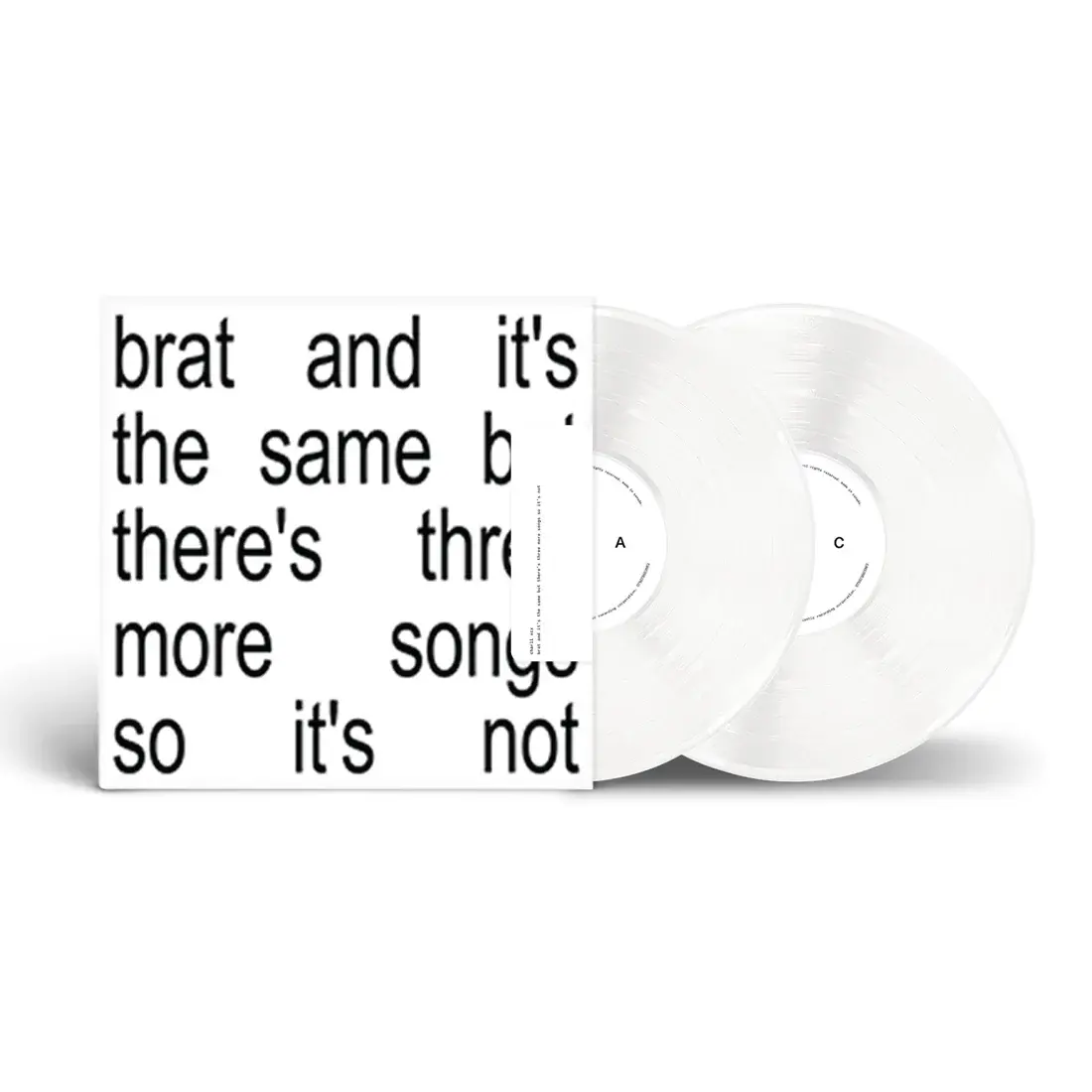 Brat and It's the Same but There's Three More Songs So It's Not (White Vinyl)